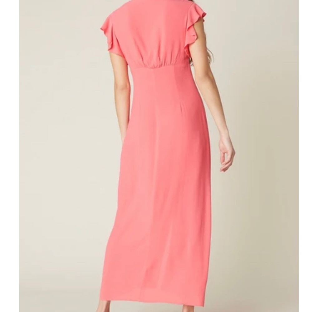 Button down midi dress